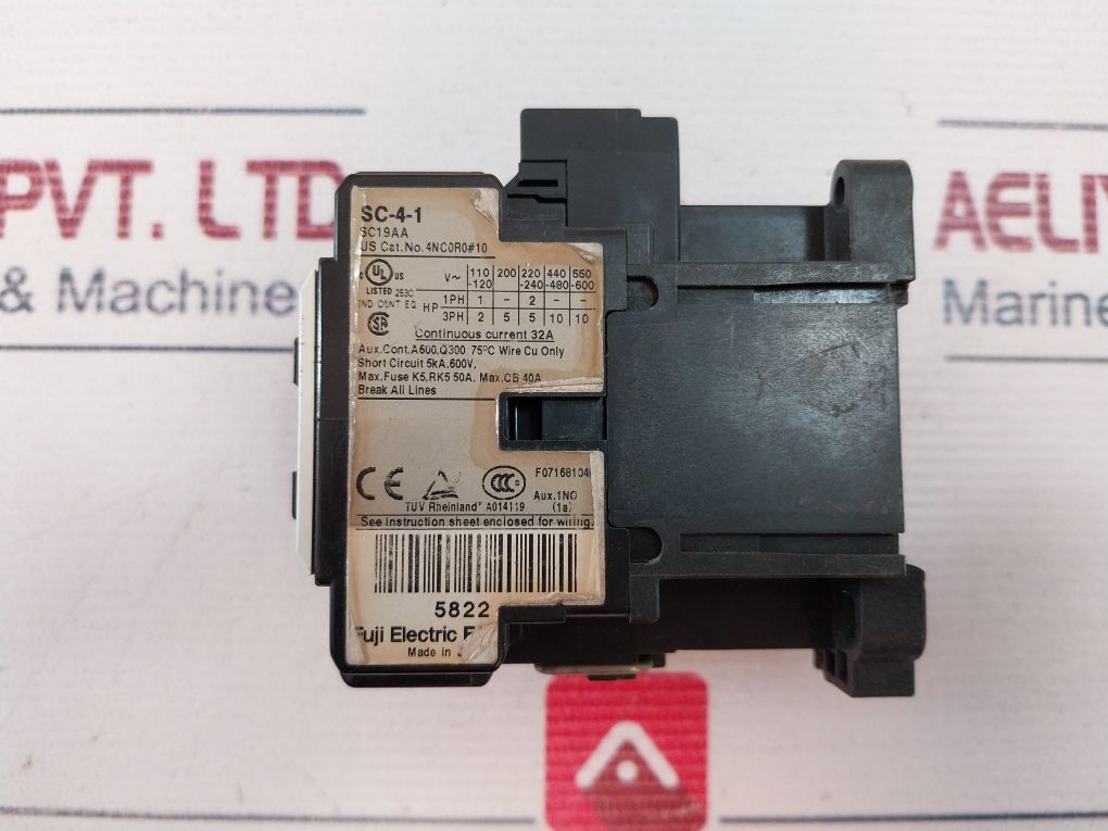 Fuji Electric Sc19Aa Magnetic Contactor 690V