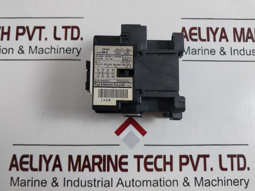 Fuji Electric Sh04Aa/Sh-4 Auxiliary Contactor 