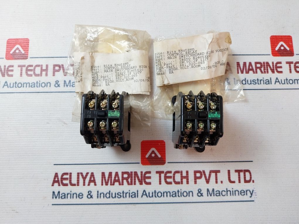 Fuji Electric Src50-2F Control Relay 110V
