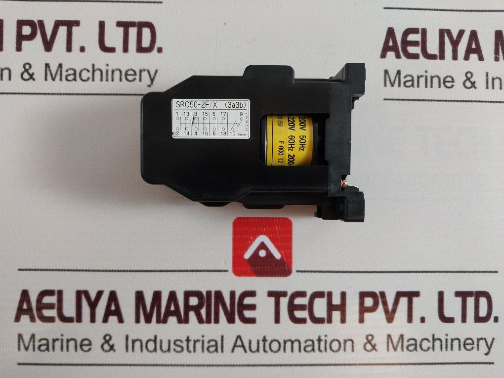 Fuji Electric Src50-2F/X (3A3B) Contactor 200-220V 60Hz