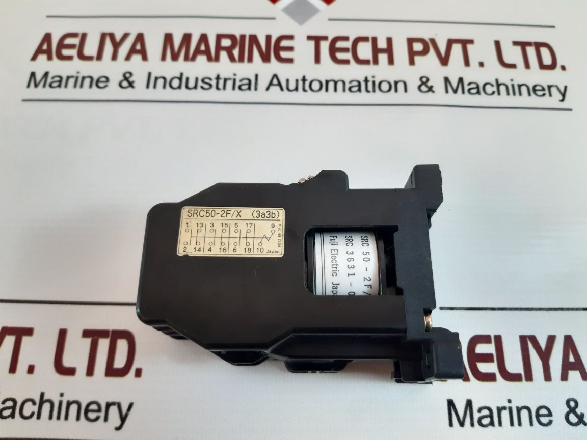 Fuji Electric Src50-2FX (3A3B) Auxiliary Relay Src 3631-02
