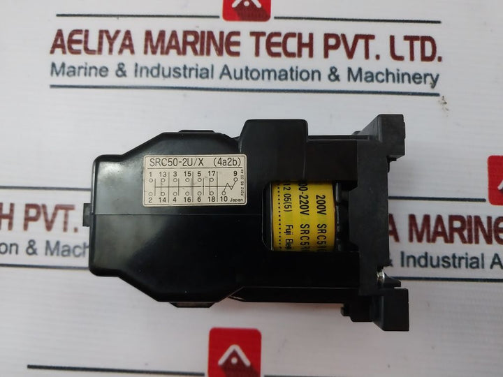 Fuji Electric Src50-2U/X (4A2B) Magnetic Contactor 200-220V 50/60Hz