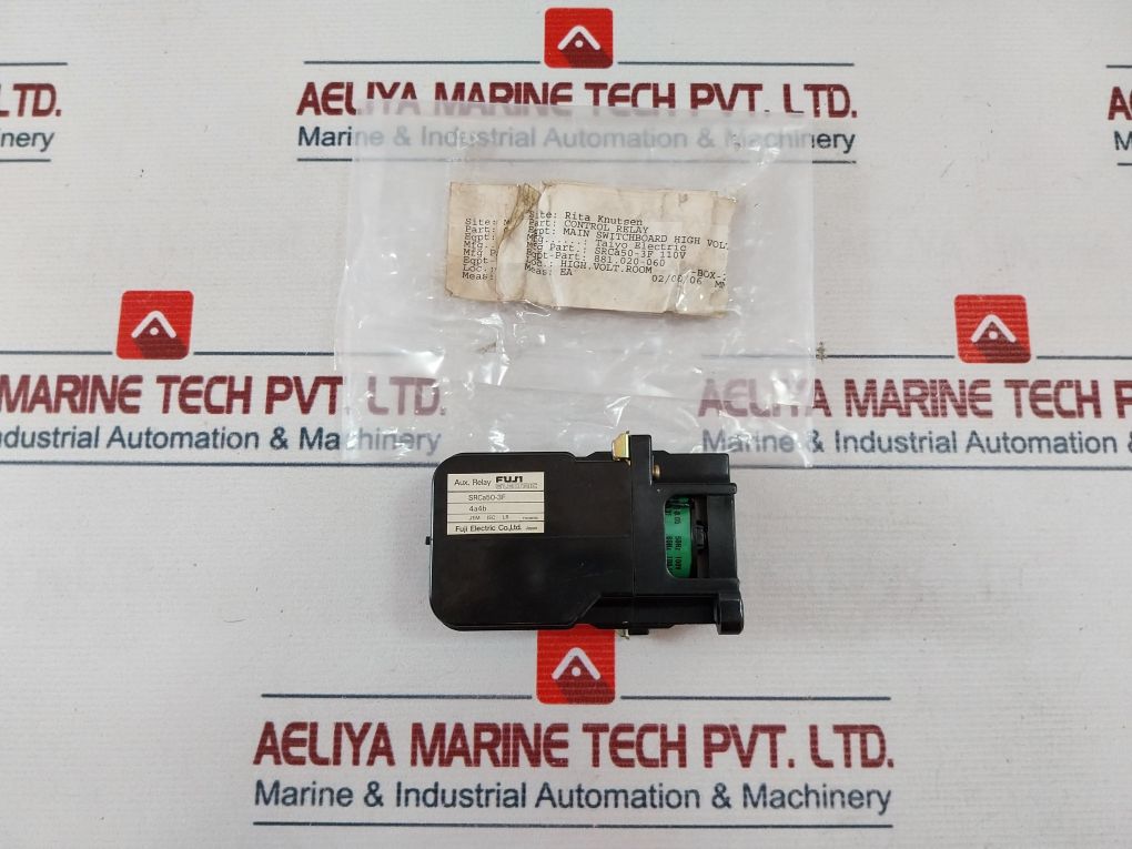 Fuji Electric Srca50-3F Auxiliary Relay – Aeliya Marine Tech