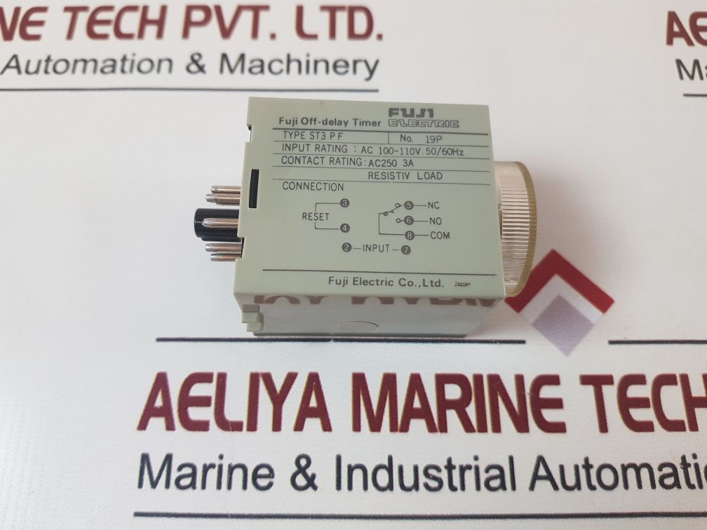 Fuji Electric St3 Pf Off-delay Timer 5 Sec
