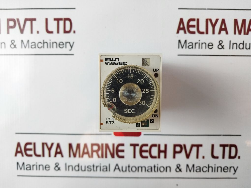 Fuji Electric St3P A-a Super Timer 200-220V 50/60Hz