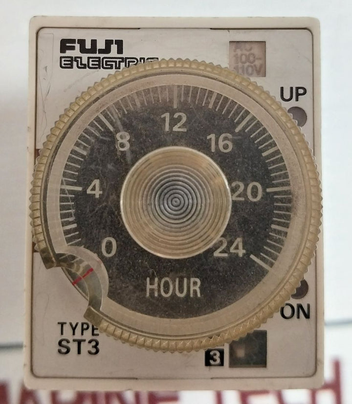 Fuji Electric St3P A-g Super Timer Multi-range Relay 100-110V 50/60Hz
