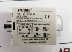 Fuji Electric St3Pa-a Electronic Time Relay
