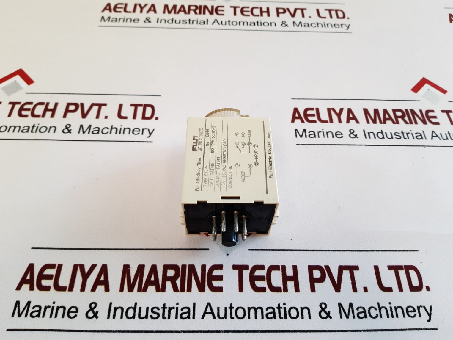 Fuji Electric St3Pf Off-delay Timer 0 To 5 Sec