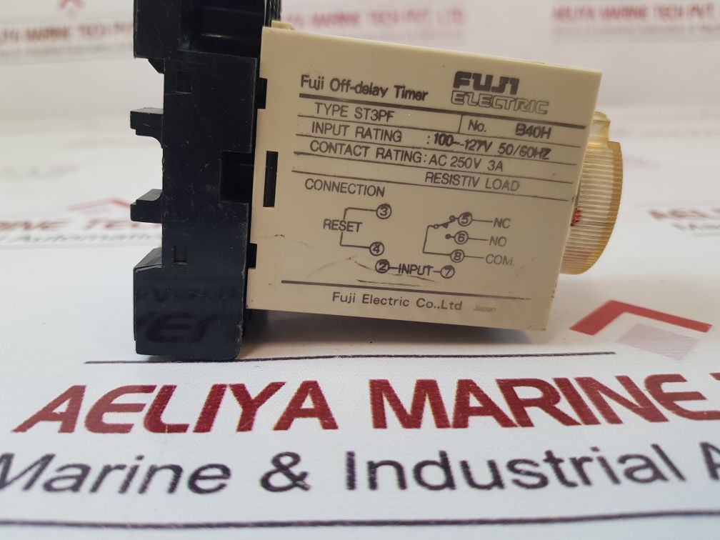 Fuji Electric St3Pf Off-delay Timer 0-10 Sec