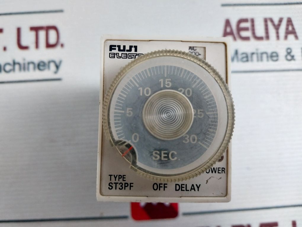 Fuji Electric St3Pf Off Delay Timer 0-30 Sec.