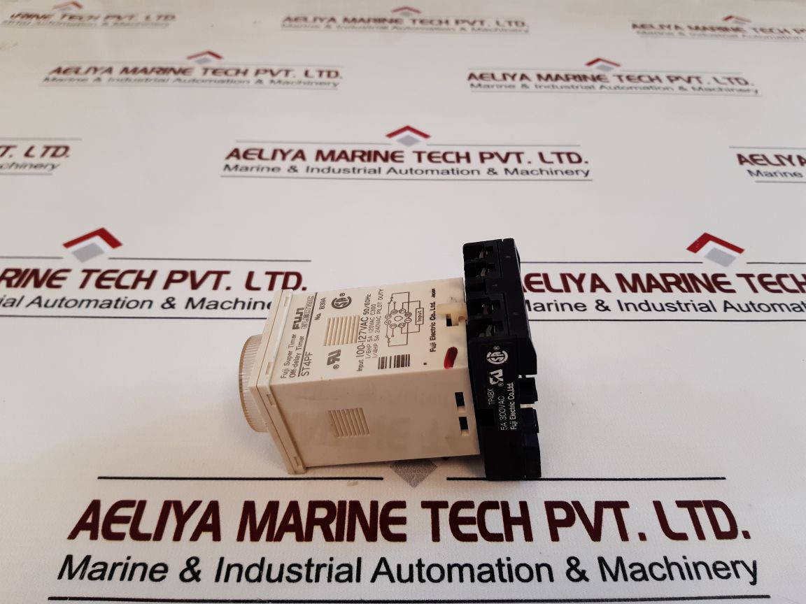 Fuji Electric St4Pf Off-delay Timer 0 To 5 Sec