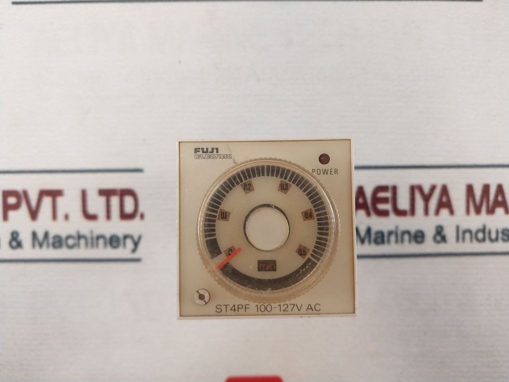 Fuji Electric St4Pf Off-delay Timer 0 - 0.5 Min 100-127 Vac 50/60 Hz