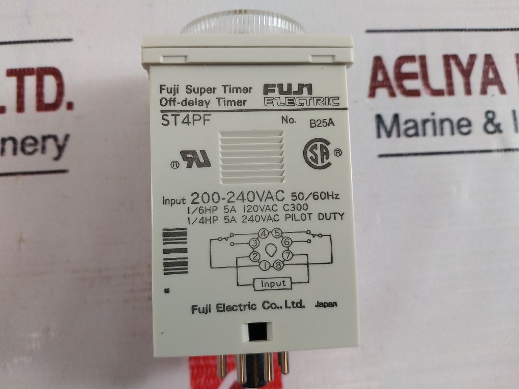 Fuji Electric St4Pf Super Multi-mode Timer 200-240Vac