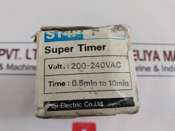 Fuji Electric St4Pf Super Multi-mode Timer 200-240Vac