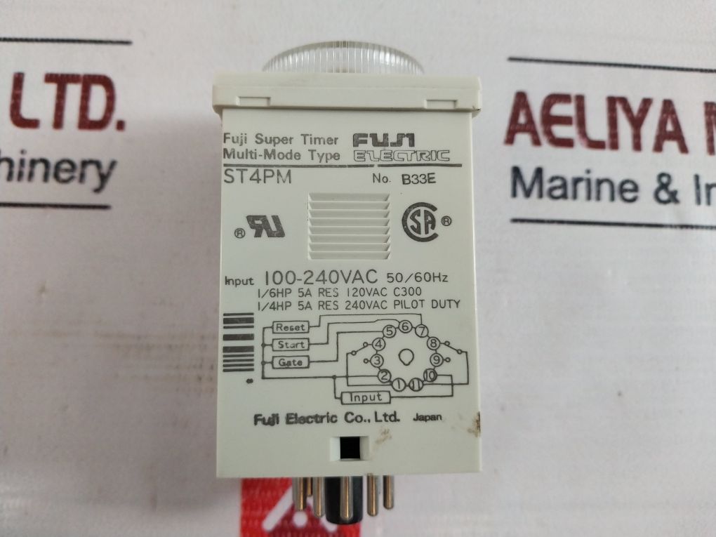 Fuji Electric St4Pm Super Timer 0-5 Sec