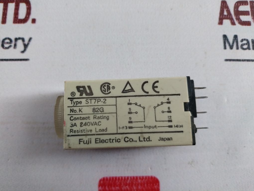 Fuji Electric St7P-2 Super Timer 0-5 Sec