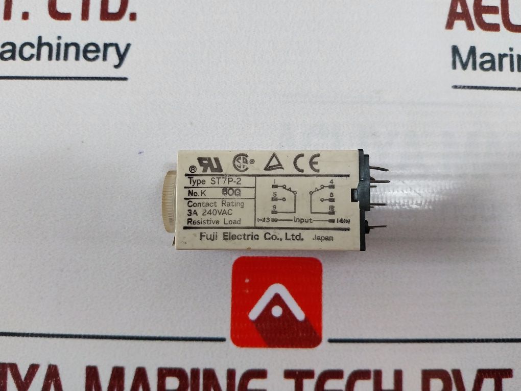 Fuji Electric St7P-2 Timer 0-5 Sec