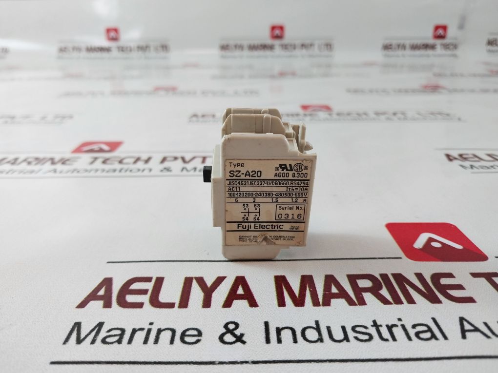Fuji Electric Sz-a20 Auxiliary Contact