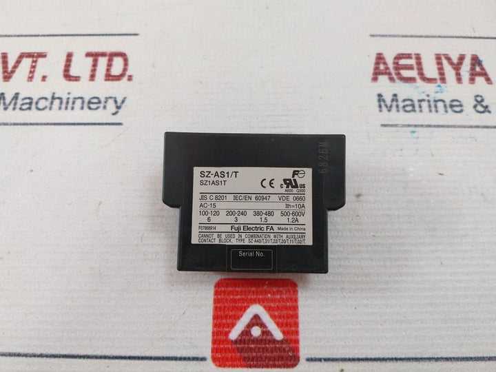 Fuji Electric Sz-as1/T Auxiliary Contact