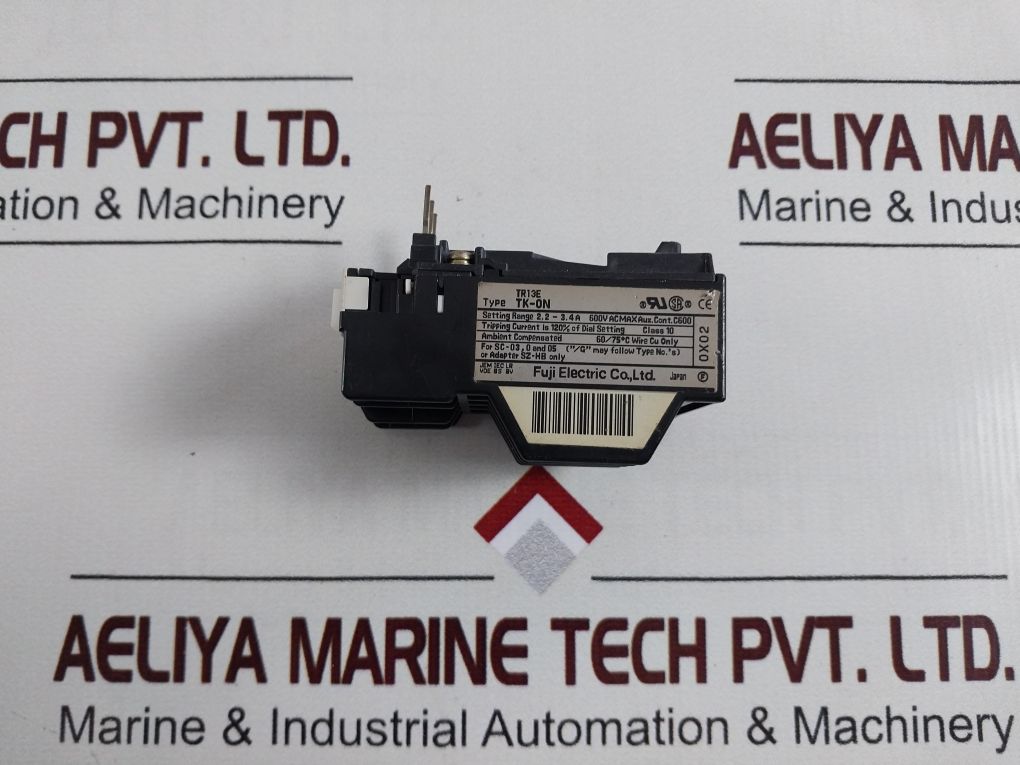 Fuji Electric Tk-on/Tk-0N Overload Relay Tr13E 2.2-3.4 A