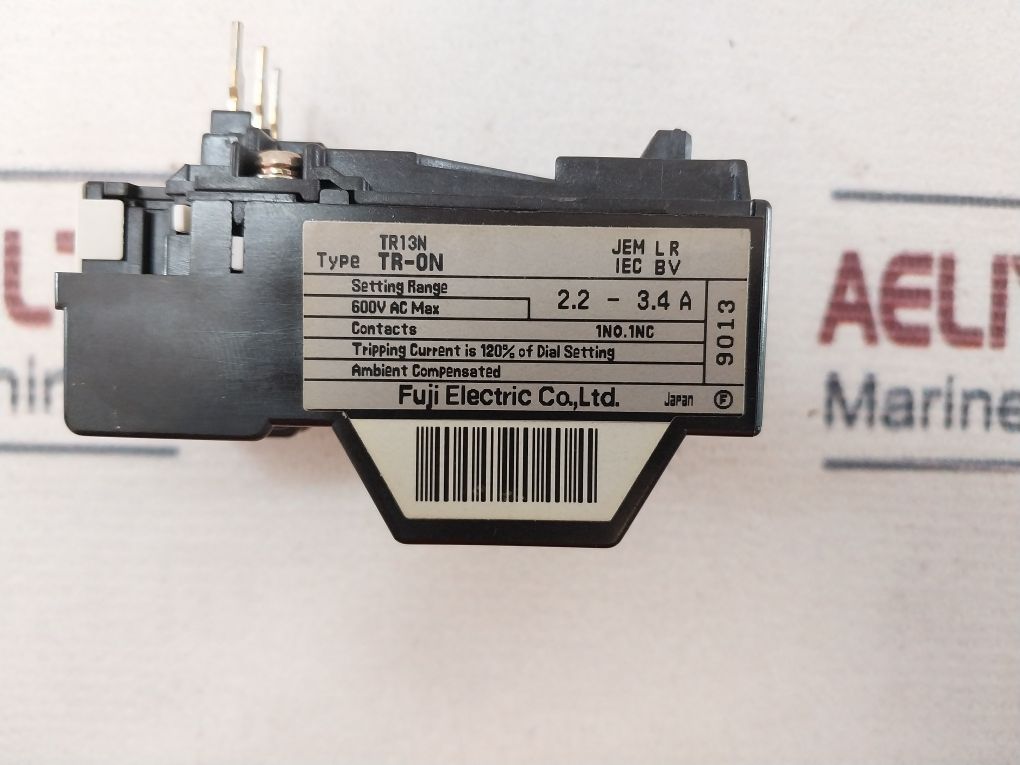Fuji Electric Tr-0N Thermal Overload Relay 600V Ac Max