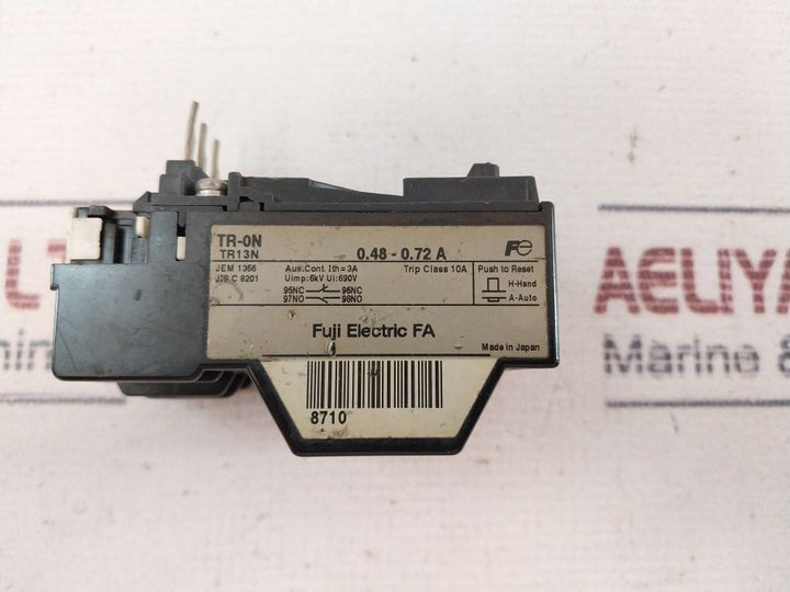 Fuji Electric Tr-0N Thermal Overload Relay 690V