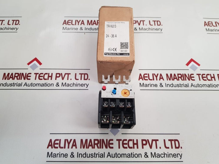 Fuji Electric Tr-n2/3 Thermal Overload Relay Tr35Bd
