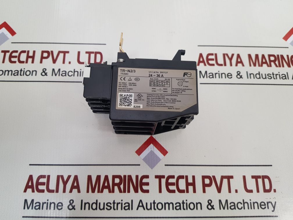 Fuji Electric Tr-n2/3 Thermal Overload Relay Tr35Bd
