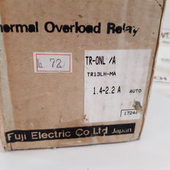 Fuji Electric Tr13L Thermal Overload Relay Tr-0NlA 1.4-2.2 A