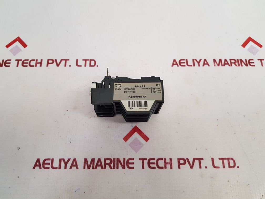Fuji Electric Tr-0N Tr13N Overload Relay 0.8-1.2A Used