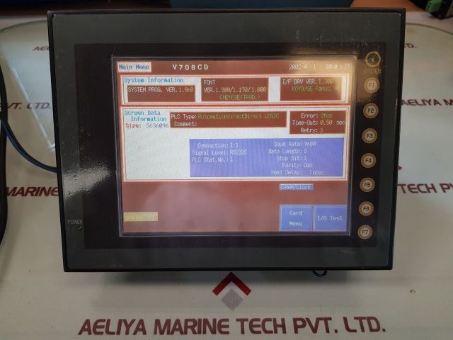 Fuji Electric V708Cd Touchscreen