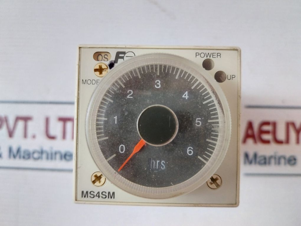 Fuji Electric Ms4Sm-ap Super Timer 0.05S-60H 100-240Vac 50/60Hz