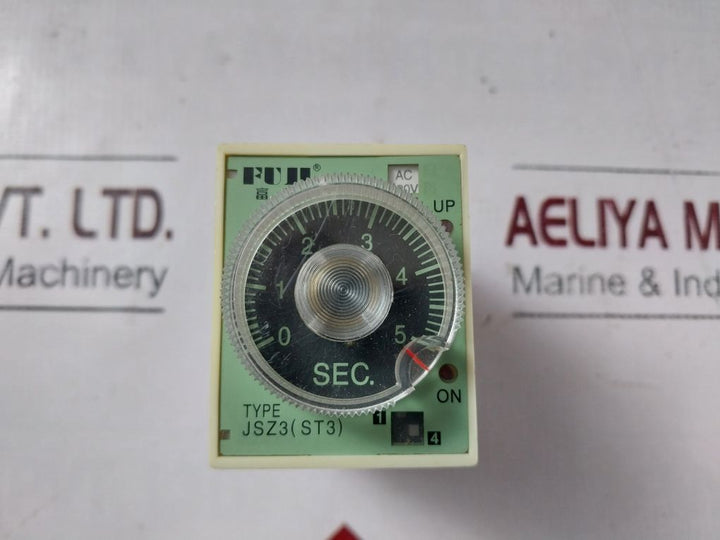 Fuji St3Pa-a Time Delay Relay Jsz3(St3) Ac380V 0-5 Sec