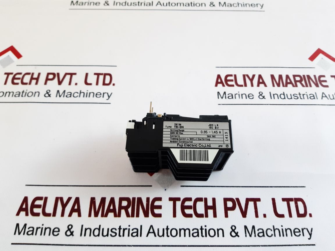 Fuji Tr-0N Tr13N Thermal Overload Relay 0.95-1.45A