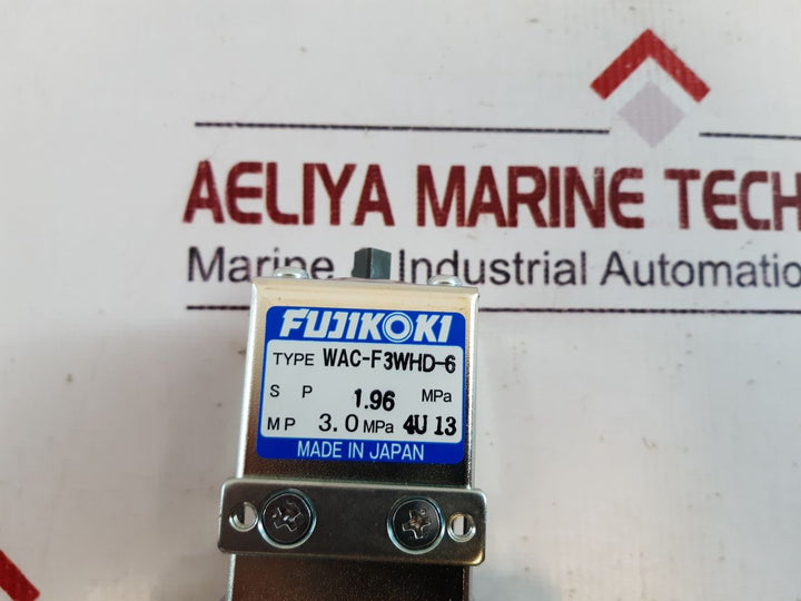 Fujikoki Wac-f3Whd-6 Water Regulator