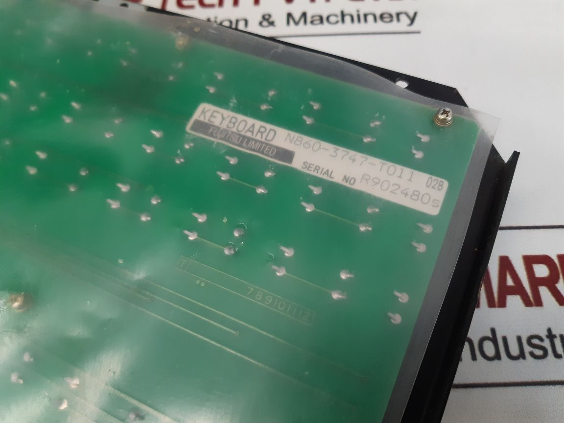Fujitsu N860-3747-t011 Control Panel Keyboard