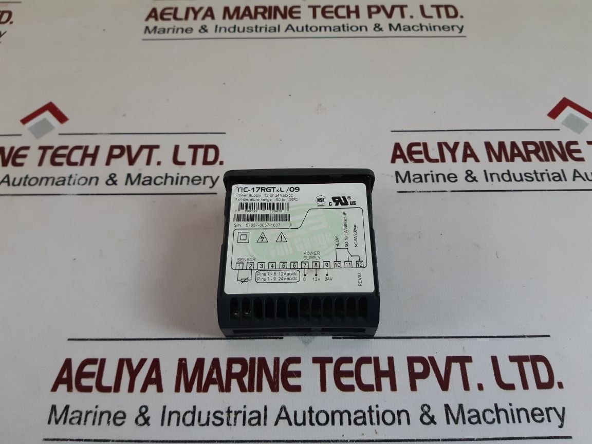 Full Gauge Tic-17Rgtil/09 Digital Thermostat 16(8)A/250Vac1Hp Free Shipping