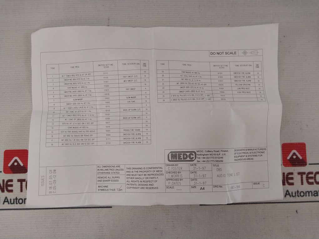 Fulleon Db5 Electronic Sounder 24Vdc