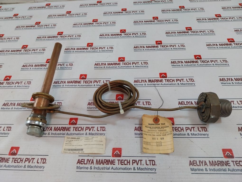 Fulton Sylphon 95927-a4 Temperature Regulator Valve 40-100°F