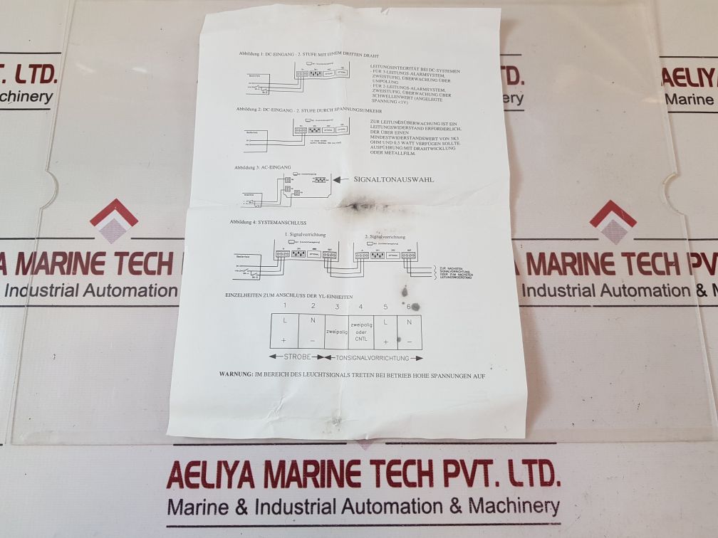 Funke+Huster Yl5/A/24Vdc Huster Strobe With Sounder
