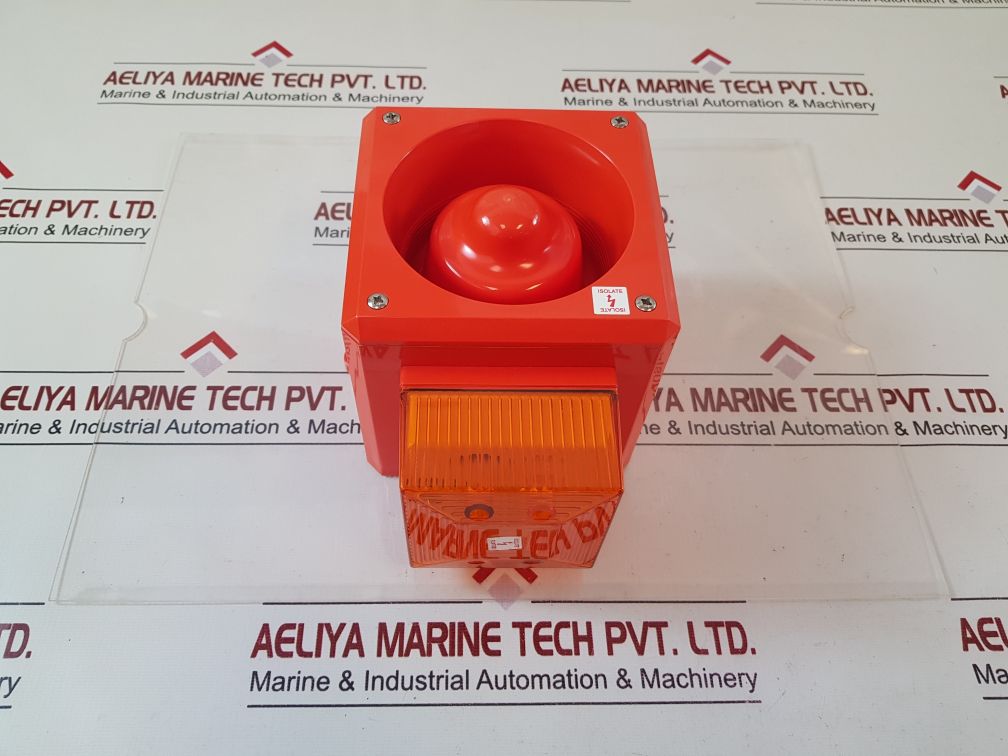 Funke+Huster Yl5/A/24Vdc Huster Strobe With Sounder
