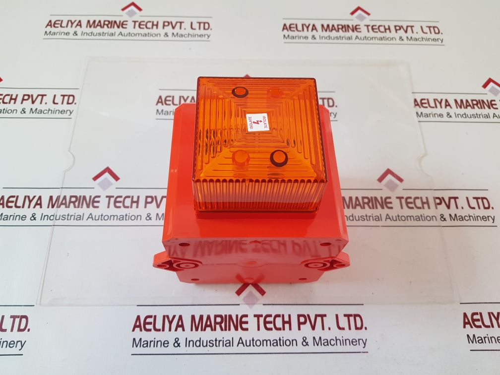 Funke+Huster Yl5/A/24Vdc Huster Strobe With Sounder
