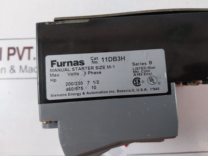 Furnas 11Db3H Manual Starter