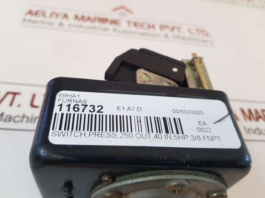 Hubbell 69Ha1 Pressure Switch