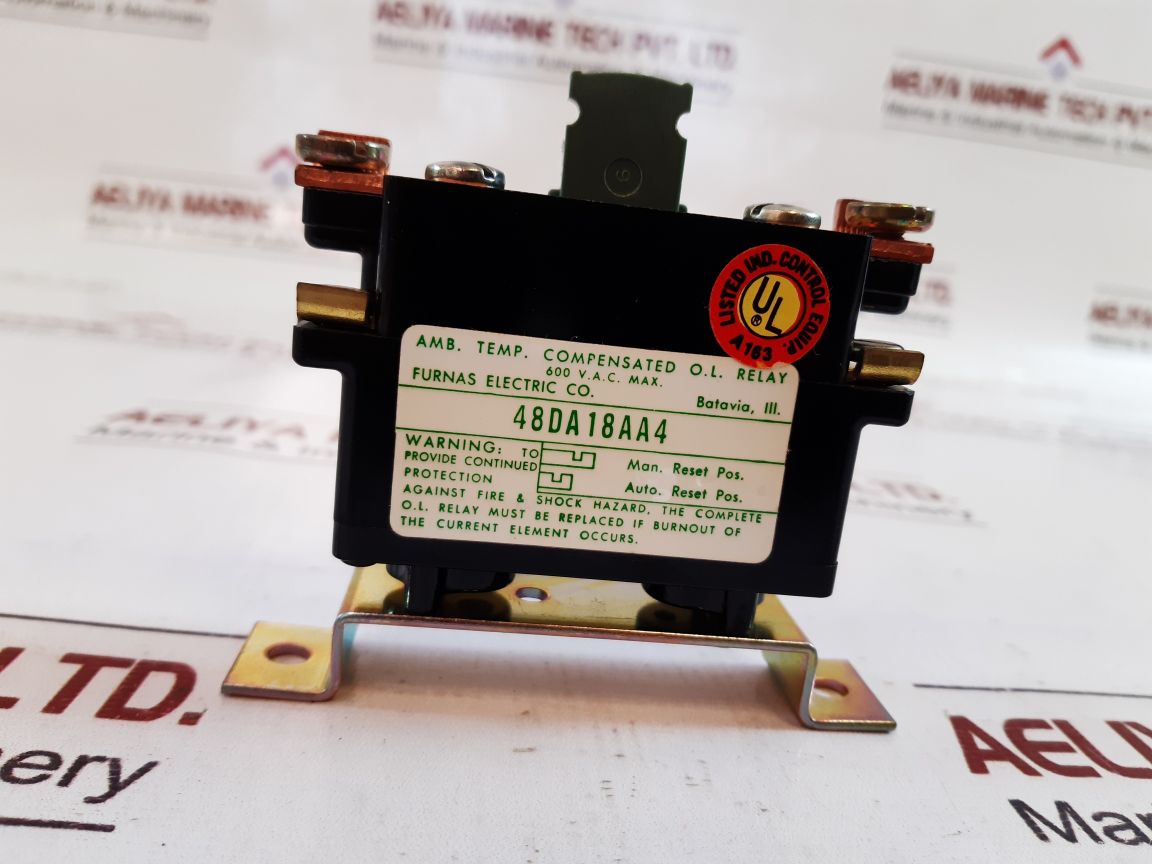 Furnas Electric 48Da18Aa4 Overload Relay
