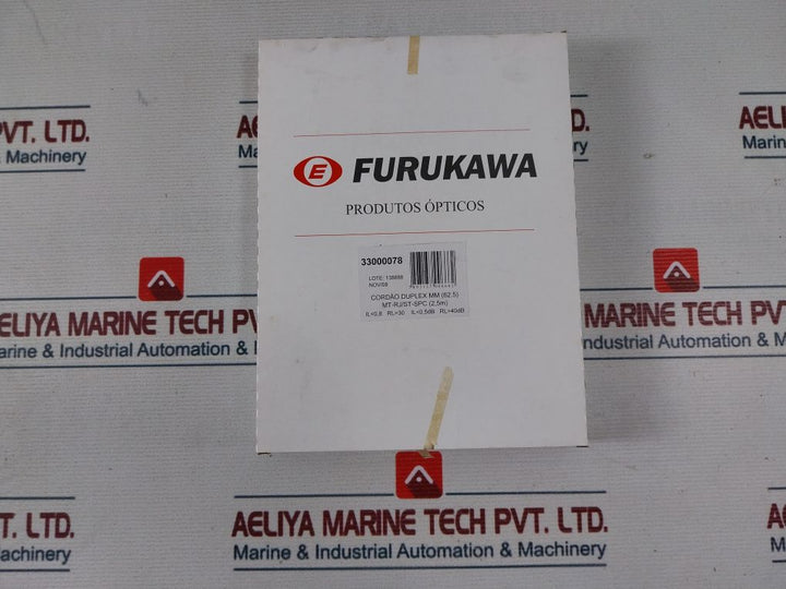 Furukawa 0484-02-0256 Optical Patch Cord Duplex 62.5 Mm