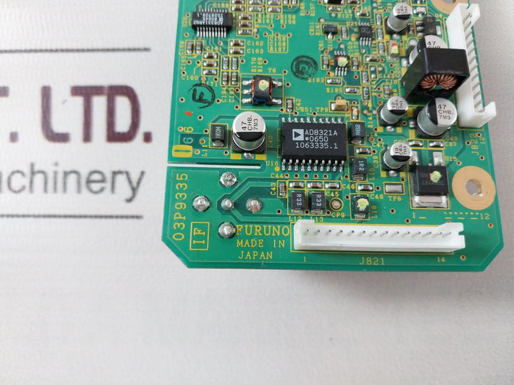 Furuno 03P9335 Band Radar Receiver Printed Circuit Board
