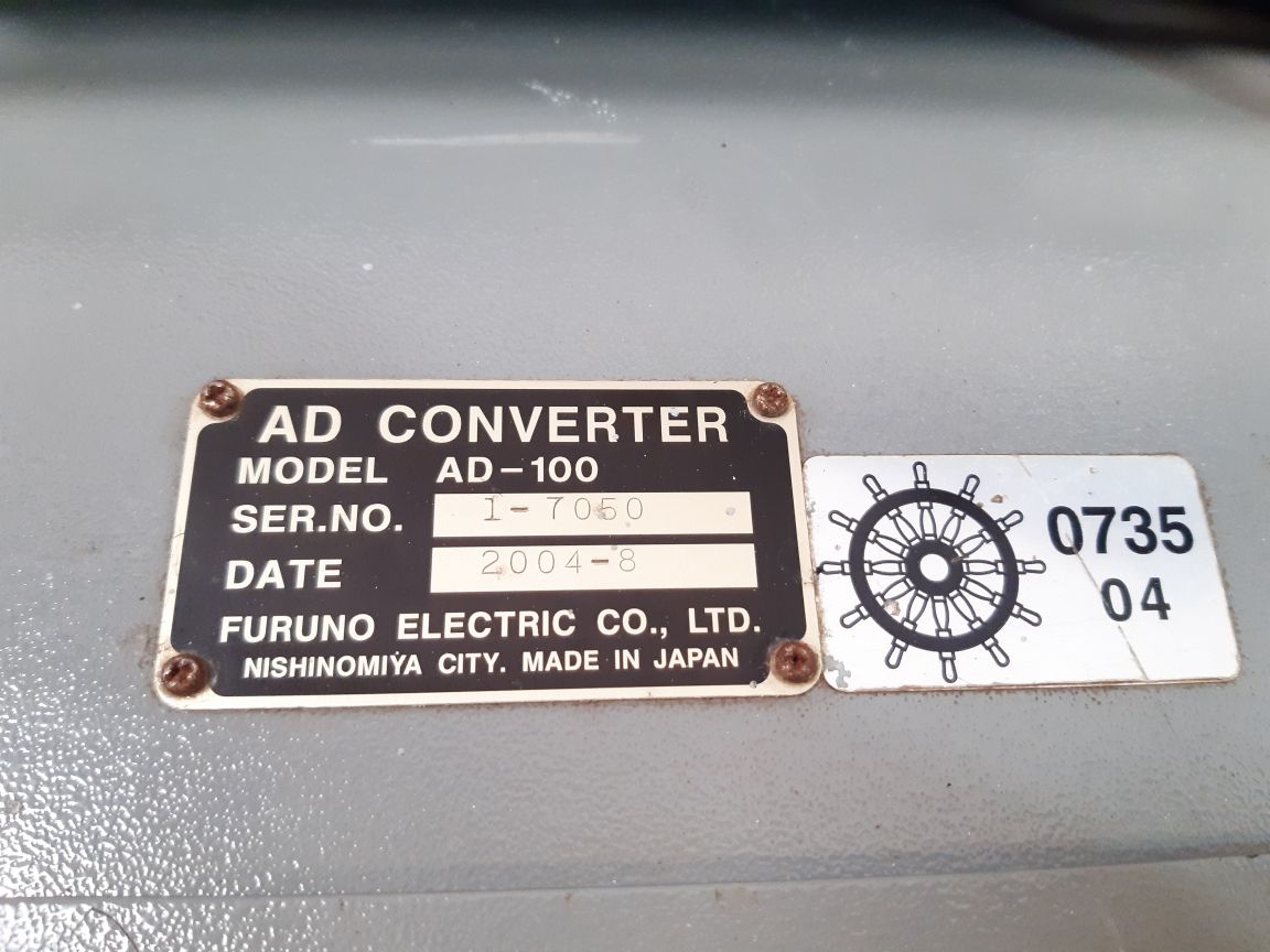 Furuno Ad-100 Ad Converter Used