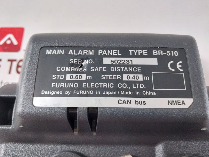 Furuno Electric Br-510 Bnwas Main Alarm Panel