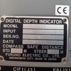 Furuno Electric Ed-222 Digital Depth Indicator
